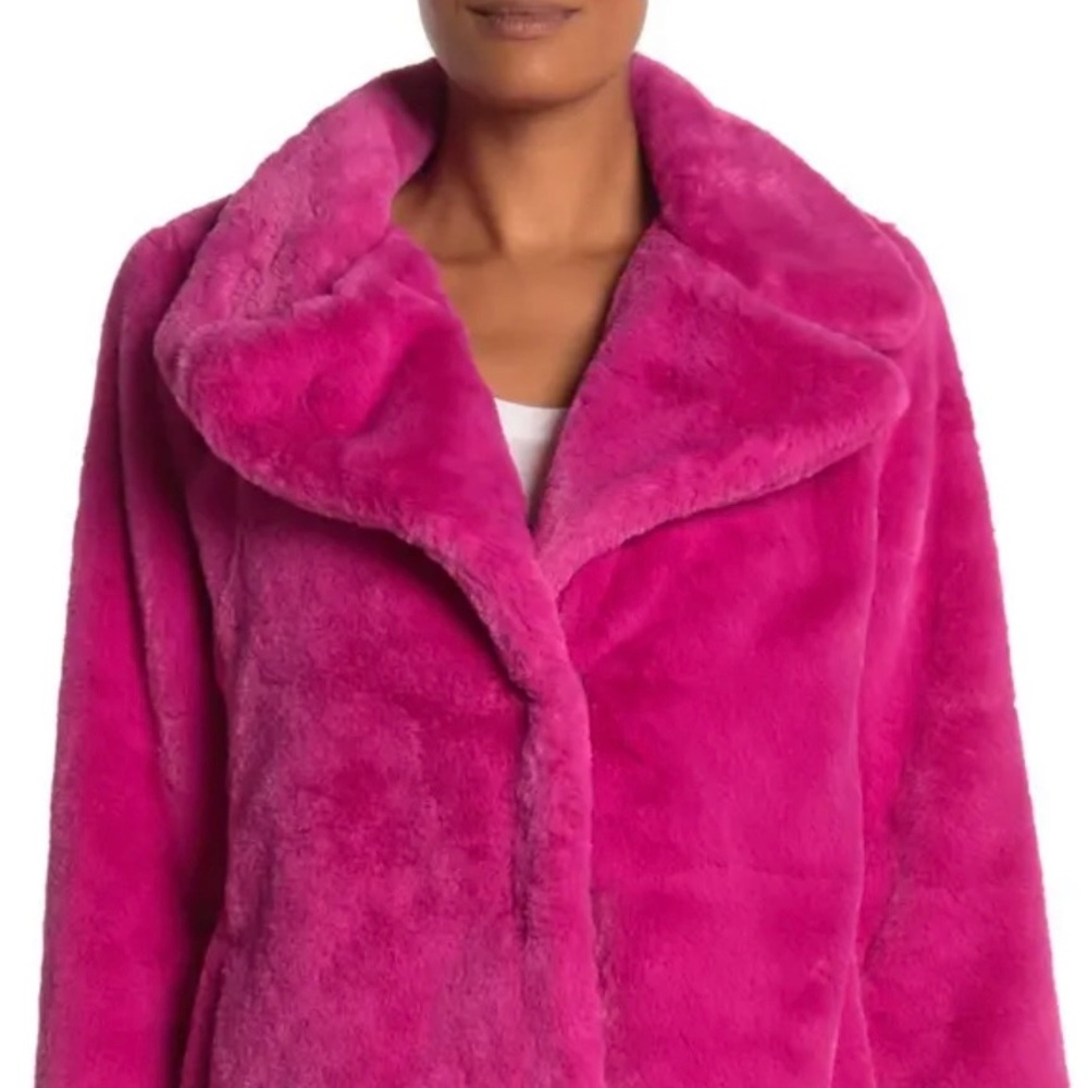 Avec Les Filles Faux Fur Coat